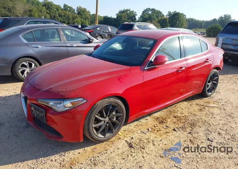 2019 Alfa Romeo Giulia Rwd from USA, damaged, VIN ZARFAMAN8K7599027